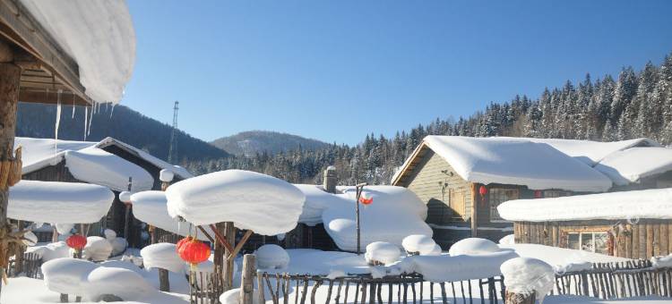 雪谷洪波客栈图片