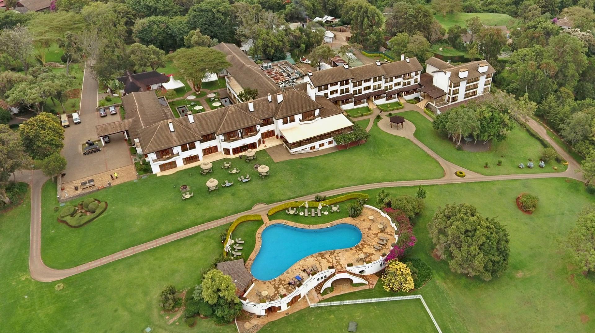 Fairmont Mount Kenya Safari Club Over view