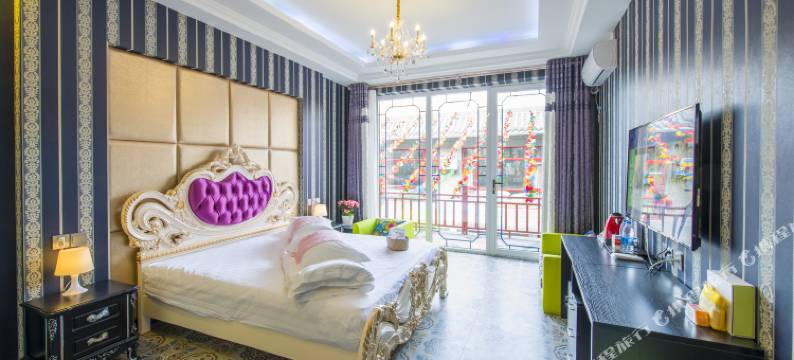 北京十渡人家陌上花开度假庭院图片