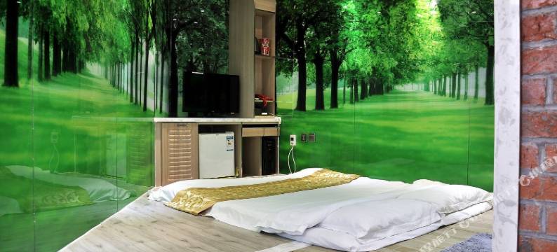 延吉沐恩宾馆(延边大学网红墙店)图片