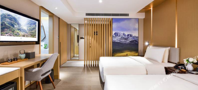 成都武侯祠红牌楼地铁站亚朵酒店图片