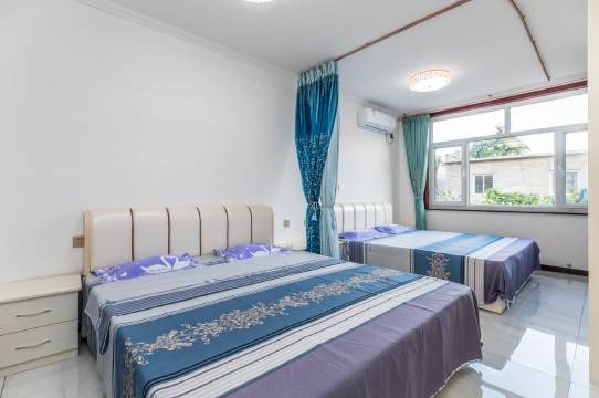 承德避暑山庄山水田园月色农家民宿