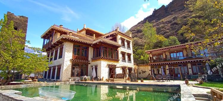 丹巴罕额庄园(中路藏寨观落日点店)图片