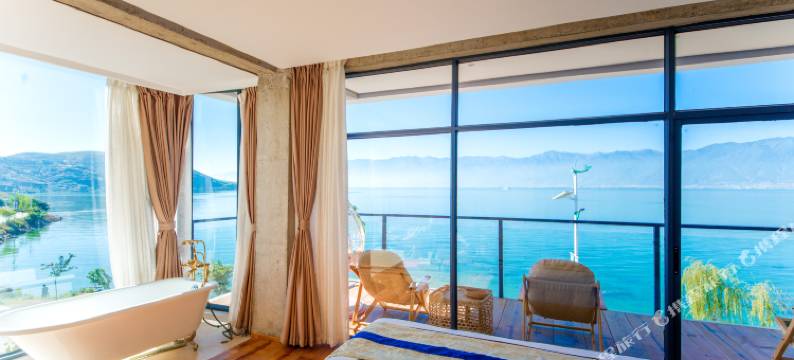 大理双廊喝茶看云海景客栈图片