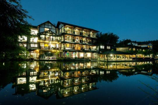 蜀南竹海陈家院子半岛庭院酒店