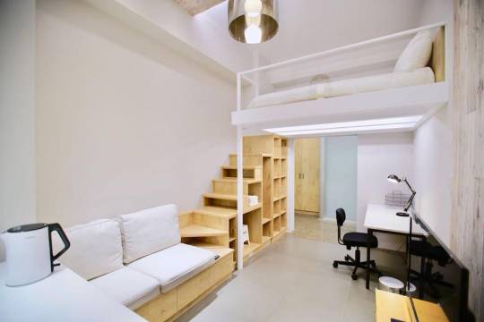 台北room10 敦南A 纯白木质MUJI风