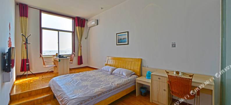 长岛近水楼台海景渔宿图片