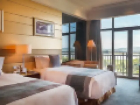 豪華江景雙床房