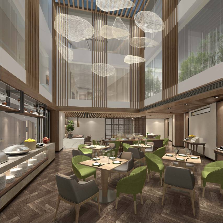 康定柏栎荟舍酒店(溜溜城情歌广场店)