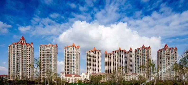 青岛金沙滩前排一线观海公寓图片