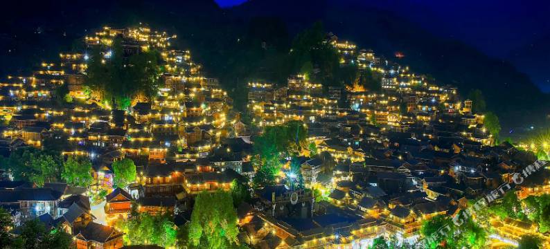 西江观景台传说高空全景度假美宿客栈图片