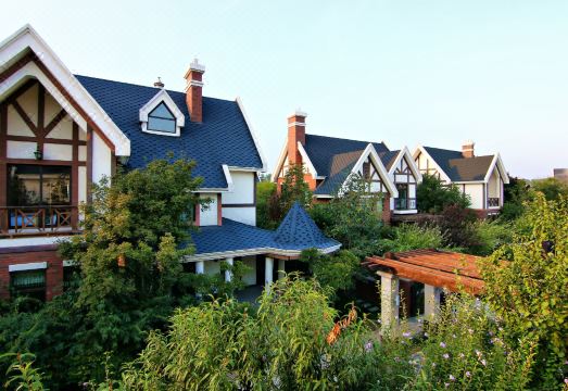 白洋淀美芦庄园外景图