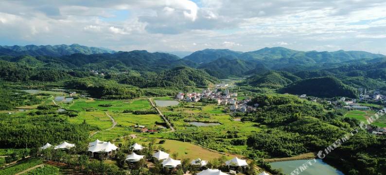 诸暨春风十里星空帐篷图片