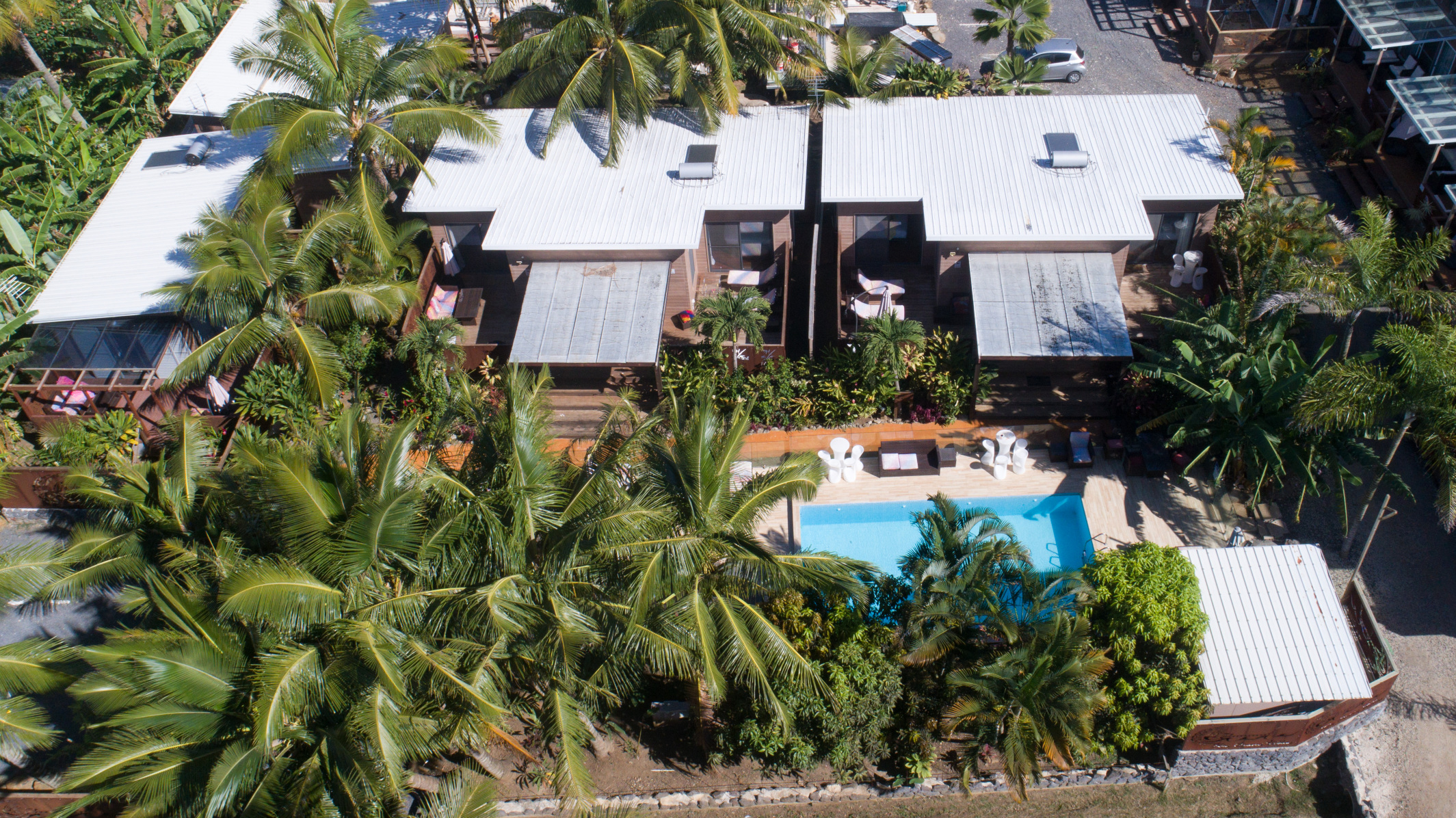 Kia Orana Villas and SpaOver view