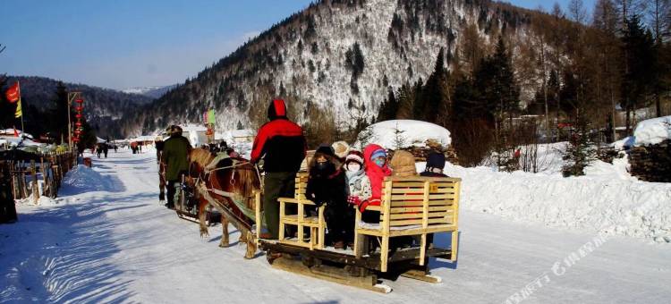 带你去雪乡客栈图片