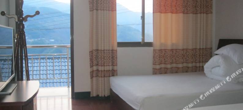 浙西大峡谷兰坪山庄图片