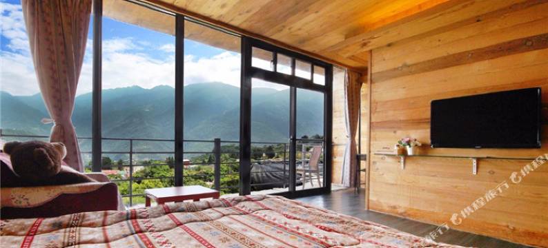 南投清境白熊屋图片