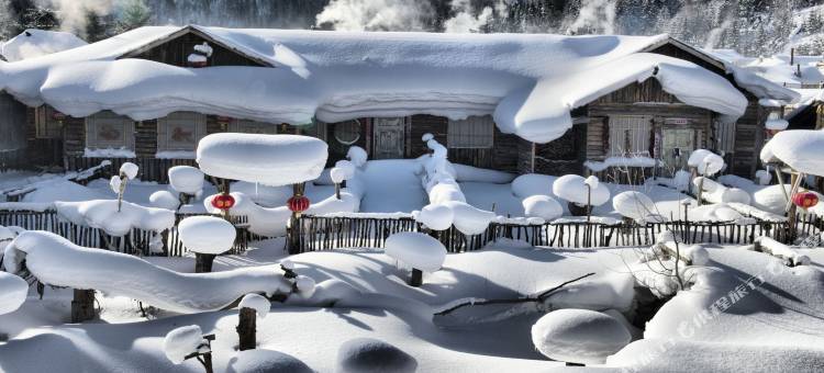 五常雪谷山川情驿站图片