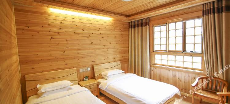 天堂寨竹海情苑木屋图片