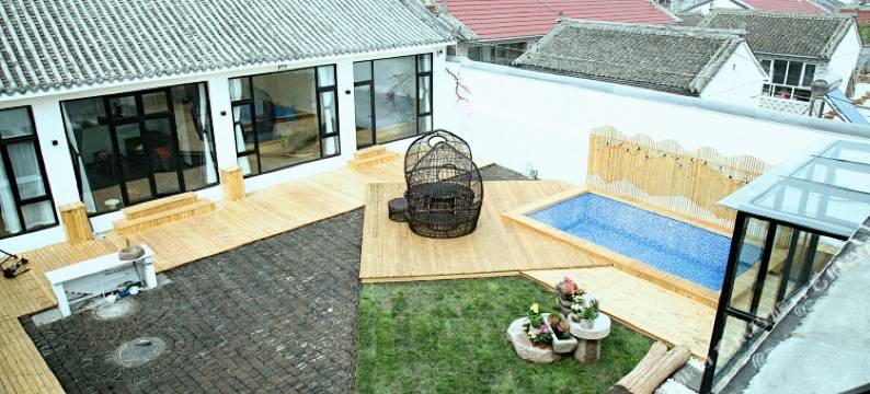 北京长城山水窝棚民宿图片