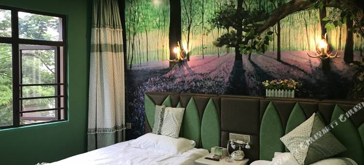 石柱山色主题花园酒店图片