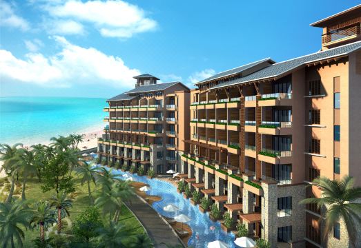 临高金沙滩凤祺公寓外景图