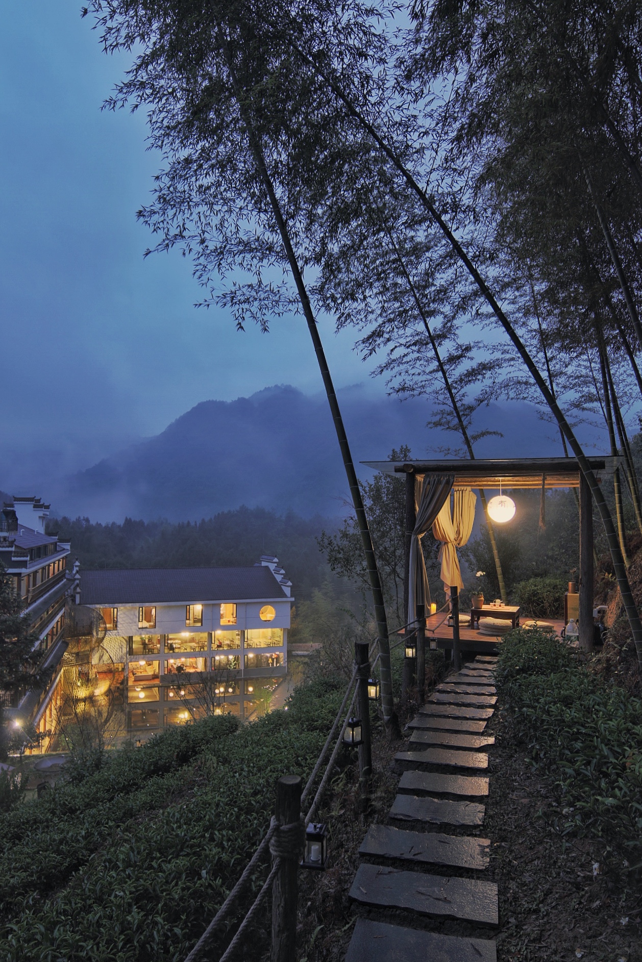 武夷山陶然有山茶空间美学度假山居