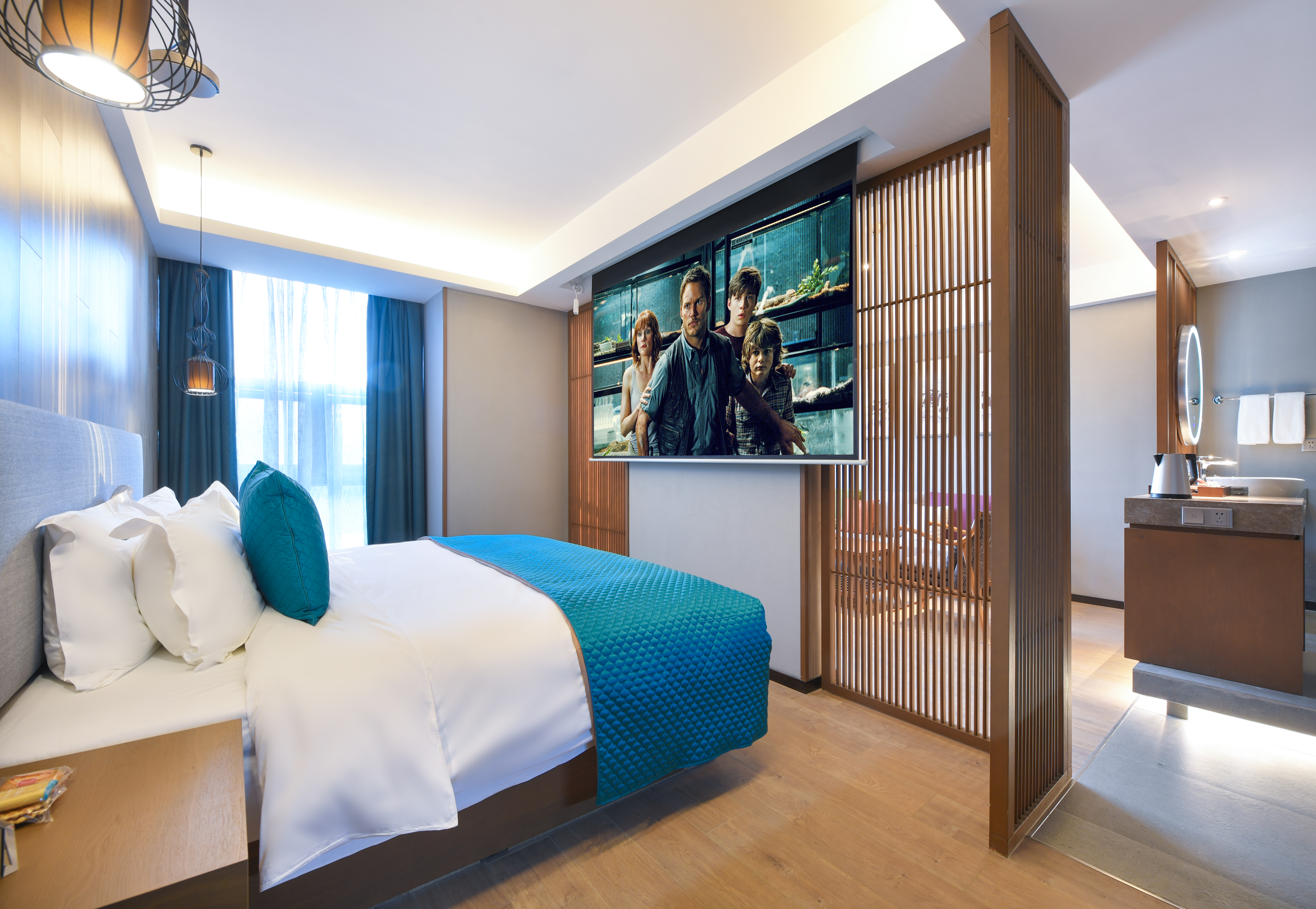 MEHOOD LESTIE Hotel (Xi'an Daming Palace Xishi Library Subway Station)Over view