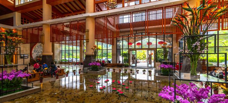 龙门地派温泉度假村图片