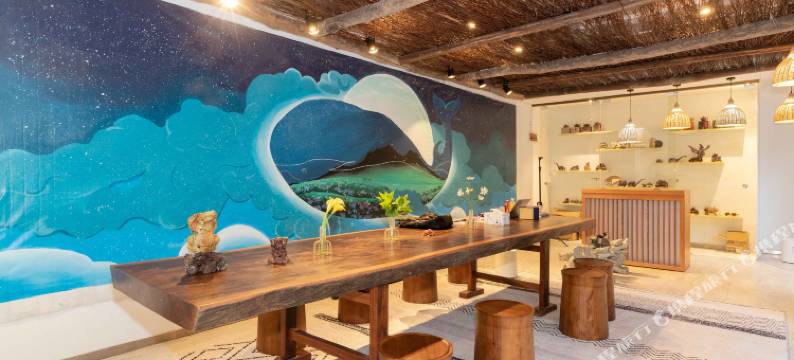 涠洲岛半月心邸美墅度假酒店(贝壳沙滩蓝桥店)图片