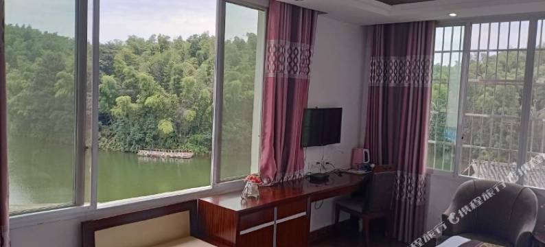 蜀南竹海海水轩山庄图片