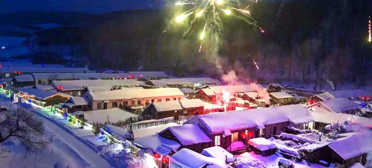 海林威虎山雪村松林客栈图片