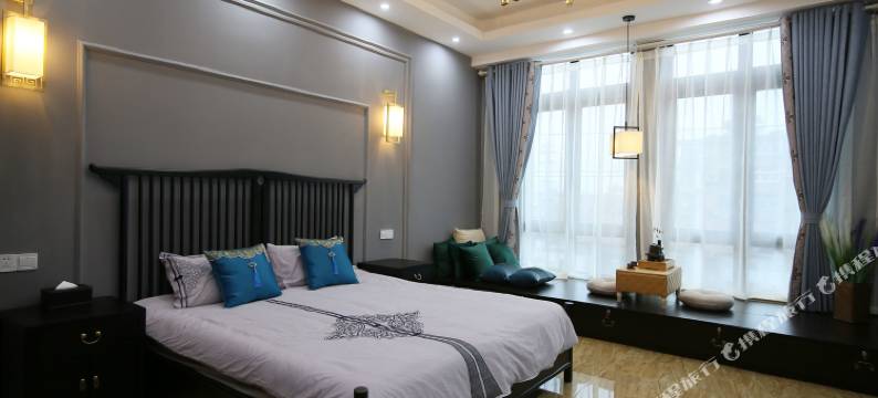 扬州运河边的房子在柳下中式禅意房酒店式公寓图片