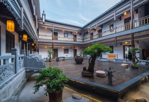 宏村一川静宿外景图