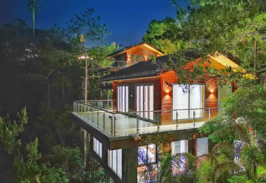 长泰天柱山观云庄园外景图