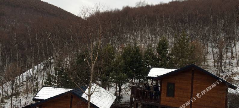 张家口翠云山森林滑雪民宿图片