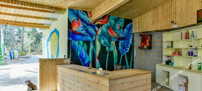 涠洲岛东海岸羽霖木屋图片