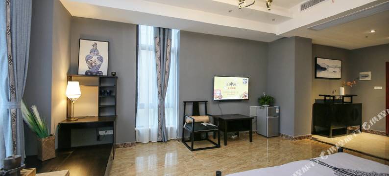 扬州运河边的房子在柳下中式禅意房酒店式公寓图片