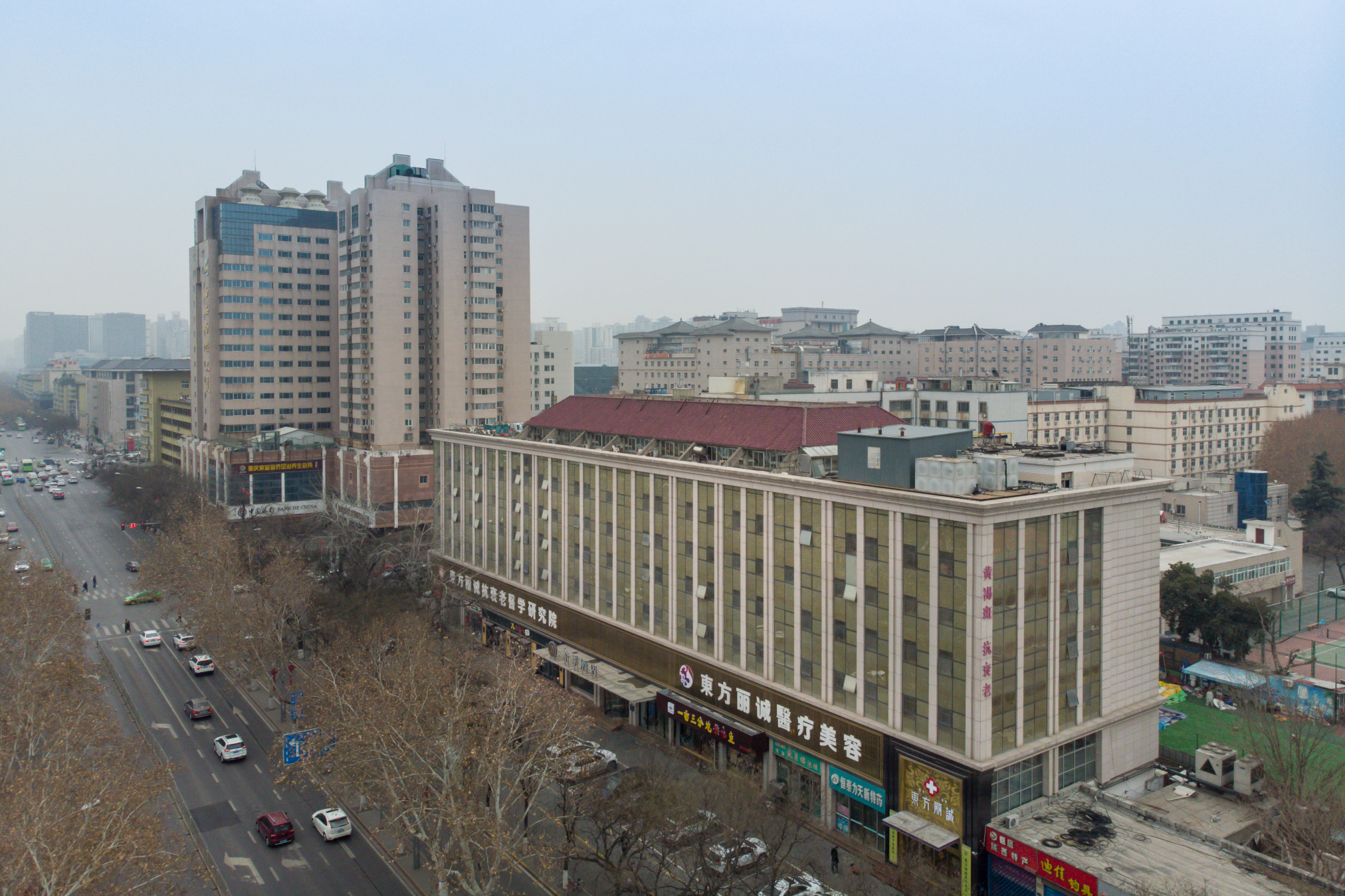 JI Hotel (Xi'an Bell and Drum Tower Wulukou Subway Station)Over view