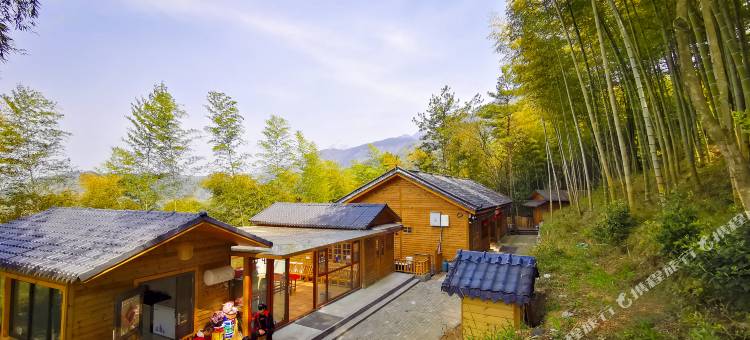 天堂寨竹海情苑木屋图片
