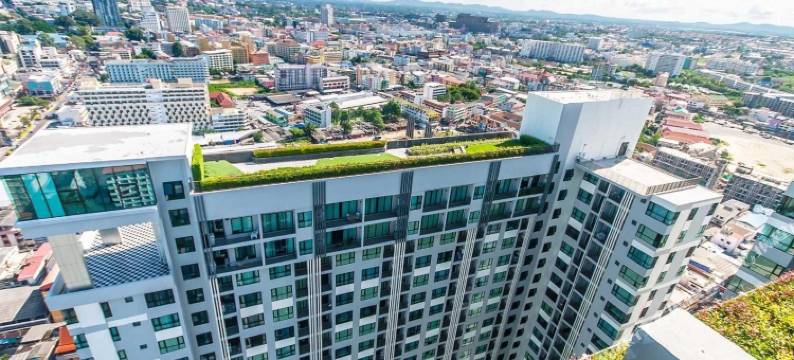 芭堤雅乐思贝丝公寓式酒店(The Base Condo Pattaya)图片