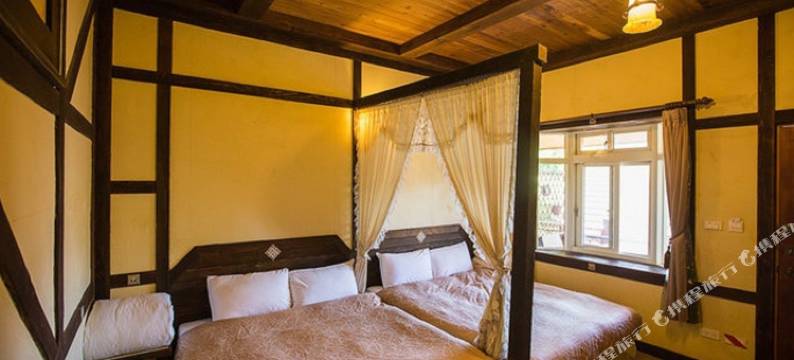 南投湘晴花园休闲木屋图片