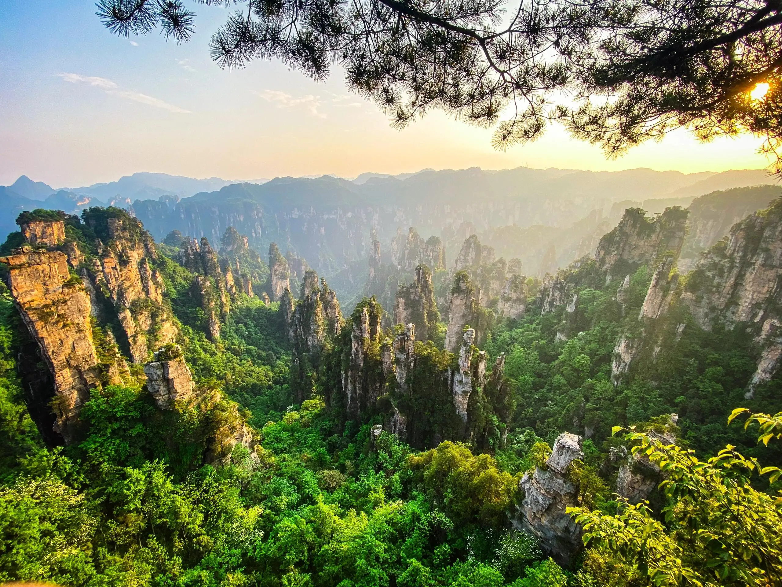 天子山