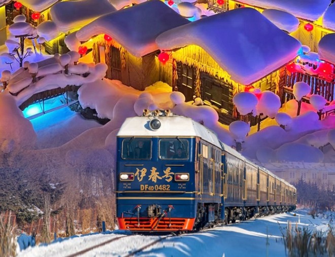 【5鑽】聖誕隆重呈獻《伊春號》豪華永安專列、與芬蘭聖誕老人共度聖誕晚宴東北8天之旅
體驗豪華旅遊專列、與來自芬蘭聖誕老人見面、香格里拉酒店永安專場聖誕晚宴、雪鄉秧歌巡遊及千人蹦迪晚會