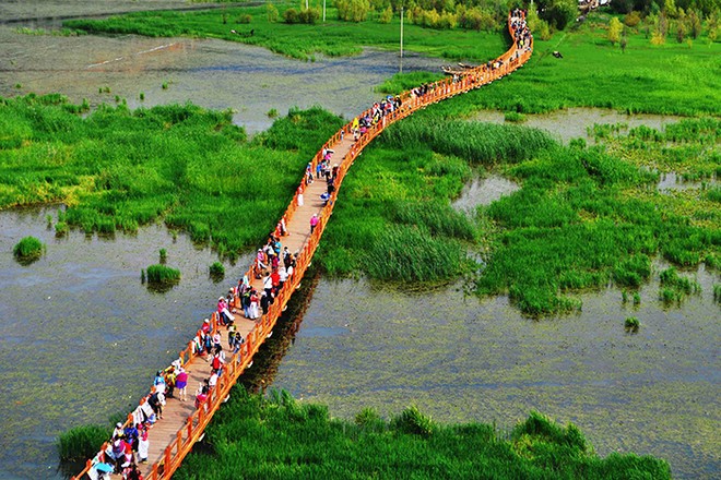 瀘沽湖走婚橋