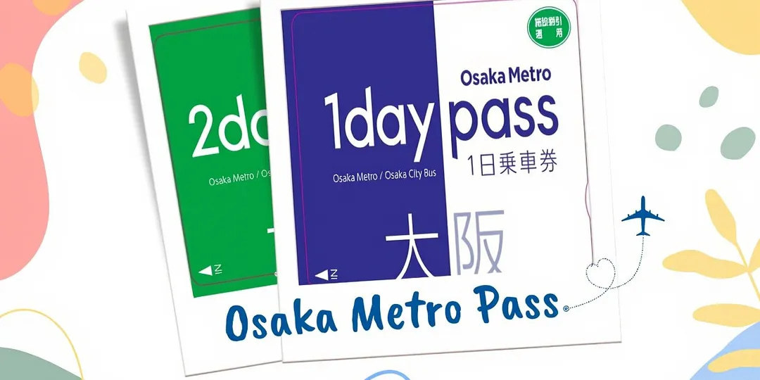 Pass per metropolitana e autobus di Osaka (da 1 o 2 giorni) Pass per la Metro di Osaka e gli autobus urbani di Osaka (biglietto elettronico)