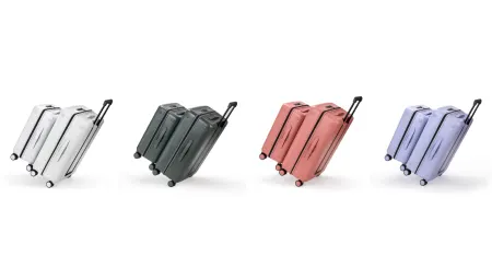 Jollying Dots 20"+24" 2個裝 磁扣式相連行李箱 | 多色