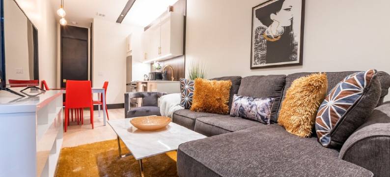 泽西市纽瓦克大道 541 号 2L 号酒店 - 2 居公寓(Jersey City 541 Newark Ave 2L - 2 Br Apts)图片