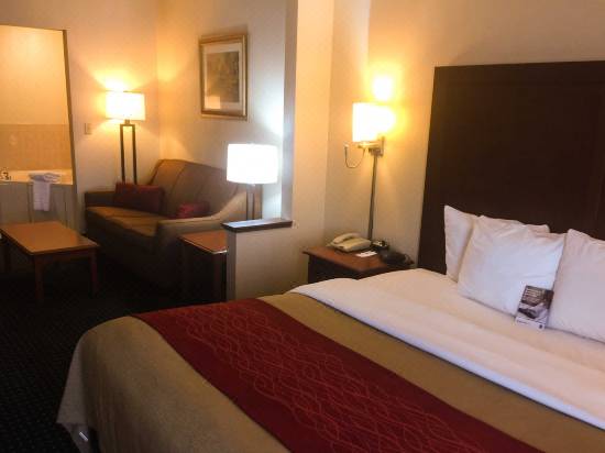 Comfort Inn Suites Near Pocono Mountains Hotel Reviews Room