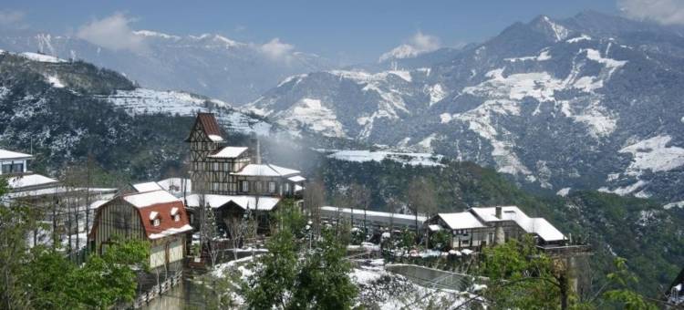 南投清境来福居图片